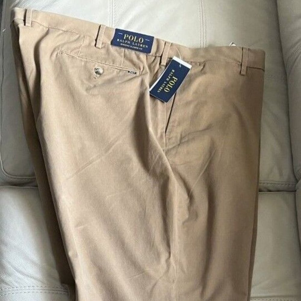 Polo Ralph Lauren Stretch Classic Fit Chino Pants NEW with TAGS